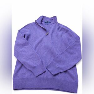 Cashmere Purple Sweater